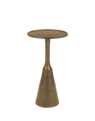 Table d'appoint noah antique brass 